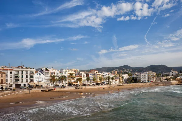 Sitges Town i Spanien — Stockfoto