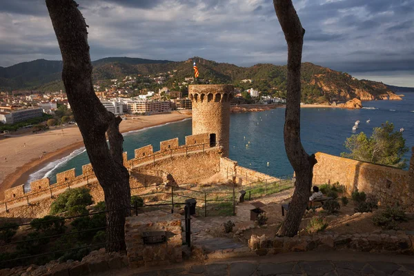 Tossa de Mar on Costa Brava in Spain — ストック写真