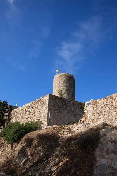 Κάστρο του Sant Joan σε Blanes — Φωτογραφία Αρχείου