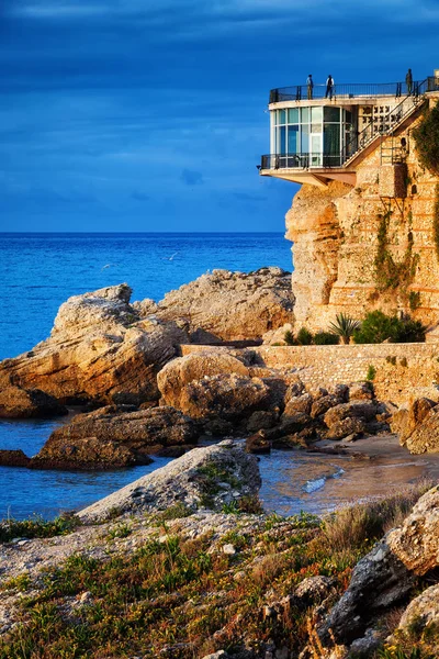 Costa del Sol in Nerja at Sunrise — Stok fotoğraf