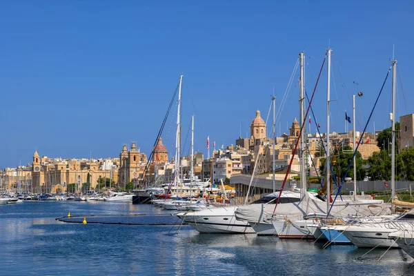 Vittoriosa Yacht Marina In Birgu City In Malta — Stockfoto