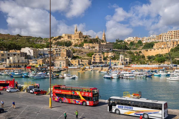 Mgarr Port Town In Gozo Island In Malta — Stockfoto