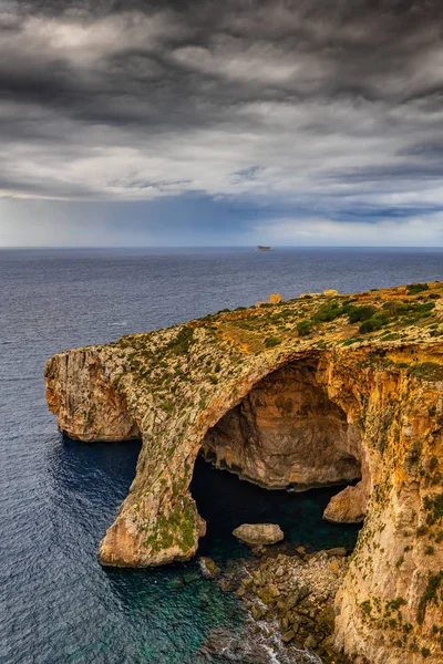 Gruta BLue em Malta — Fotografia de Stock