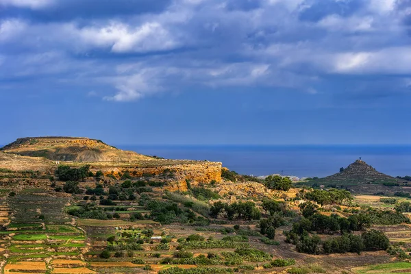 Gozo Island Landscape In Malta — Stock Photo, Image