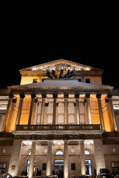 Varşova Polonya Aralık 2019 Büyük Tiyatro Ulusal Opera Polonya Ulusal — Stok fotoğraf
