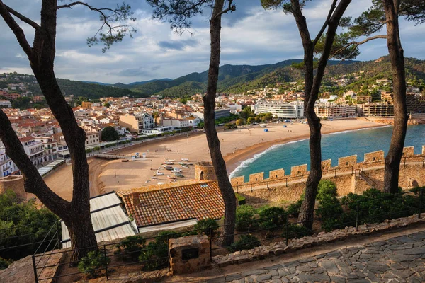 Ville Balnéaire Pittoresque Tossa Mar Sur Costa Brava Catalogne Espagne — Photo