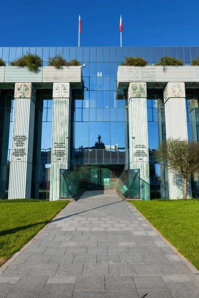Warschau Polen August 2019 Gebäude Des Obersten Gerichtshofs — Stockfoto