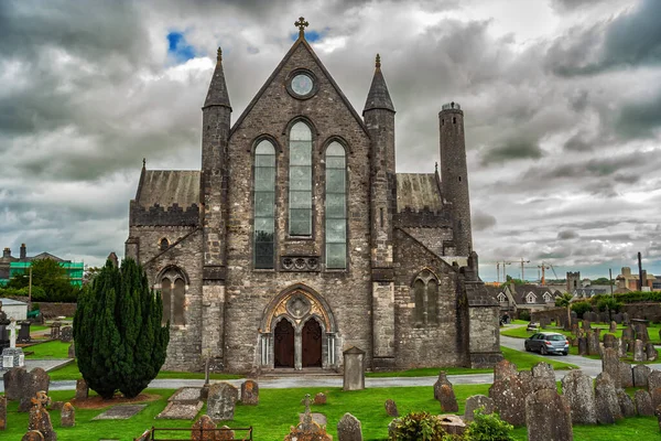 Cattedrale Canice Kilkenny Irlanda Chiesa Gotica Del Xiii Secolo — Foto Stock