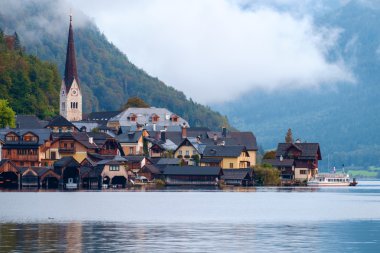 Hallstatt Avusturya Alpleri'nde Hallstatter görmek