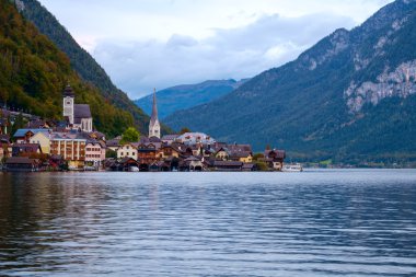 Hallstatt Avusturya Alpleri'nde Hallstatter görmek