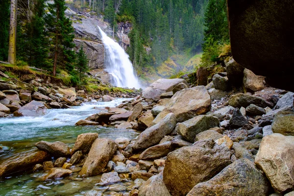 Cascata di Krimmler in Austria — Foto Stock