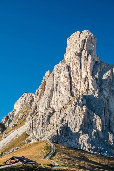 La Gusela mountain, Passo Giau, Dolomites — Stock fotografie