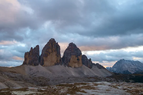 Drei Zinnen, Dolomitas Alpes, Italia — Foto de Stock