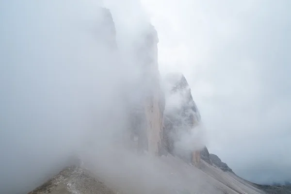 Tre Cime di Lavaredo "Drei Zinnen" - Dolomite - Itália — Fotografia de Stock