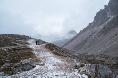 Dolomites dağ panorama 