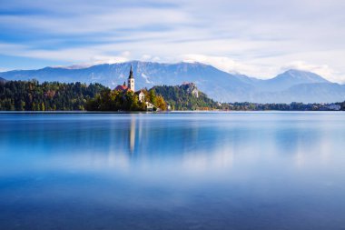 Bled Gölü ile Slovenya
