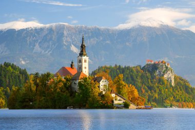 Bled Gölü ile Slovenya