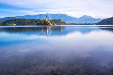 Bled Gölü ile Slovenya