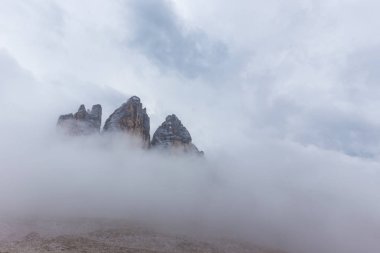 Dağ sahne Dolomites dağ İtalya