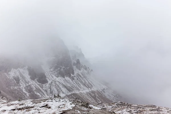 Dolomitas panorama da montanha, Tre Cime Di Lavaredo — Fotografia de Stock