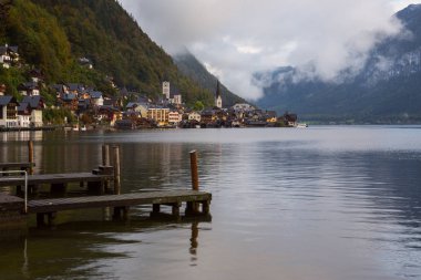 Küçük ünlü Köyü Hallstatt, Avusturya