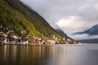 Küçük ünlü Köyü Hallstatt, Avusturya