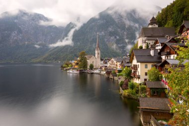 Küçük ünlü Köyü Hallstatt, Avusturya