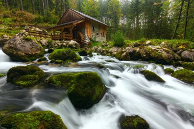 Old mill near Golling an der Salzach, Austria