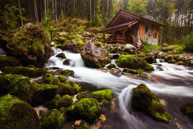 Old mill near Golling an der Salzach, Austria