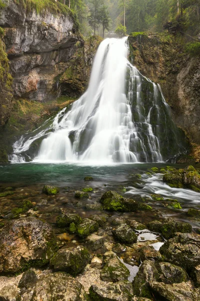 La maestosa cascata di Gollinger in Austria — Foto Stock