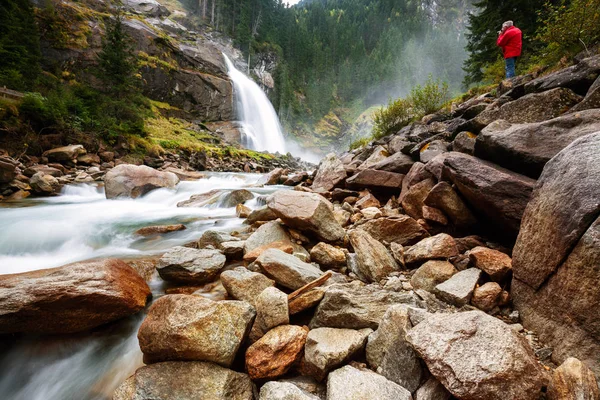 Krimmler şelale Avusturya