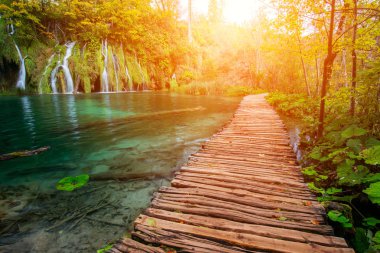 Şelaleler Plitvice Milli Parkı