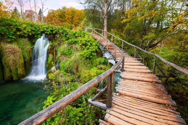 Şelaleler Plitvice Milli Parkı