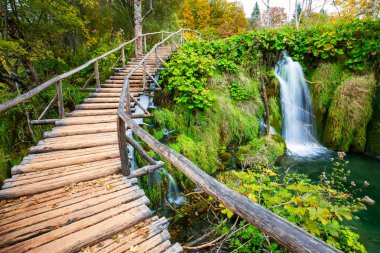 Şelaleler Plitvice Milli Parkı