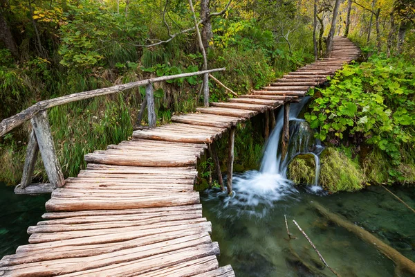 Cachoeiras do Parque Nacional de Plitvice — Fotografia de Stock