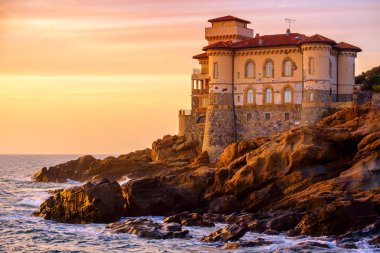 Boccale kale Tuscany kenarı