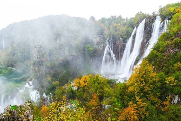 폭포, 국립공원, 크로아티아 — 스톡 사진