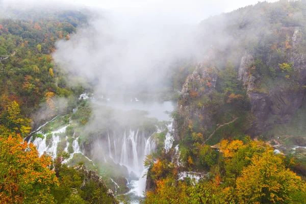 Καταρράκτες, Εθνικό Πάρκο Plitvice, Κροατία — Φωτογραφία Αρχείου