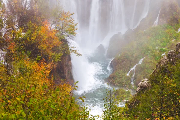 Waterfalls, Plitvice National Park, Croatia — Stock Photo, Image