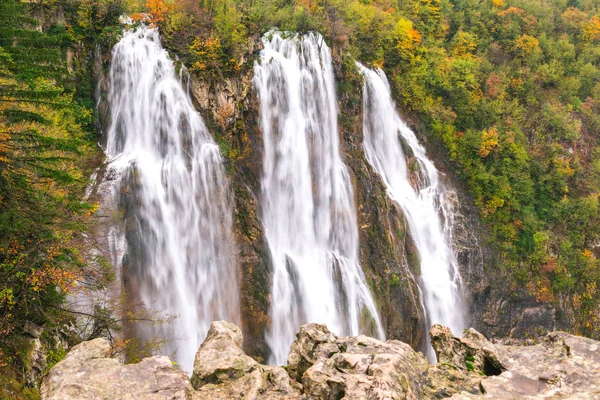 Καταρράκτες, Εθνικό Πάρκο Plitvice, Κροατία — Φωτογραφία Αρχείου