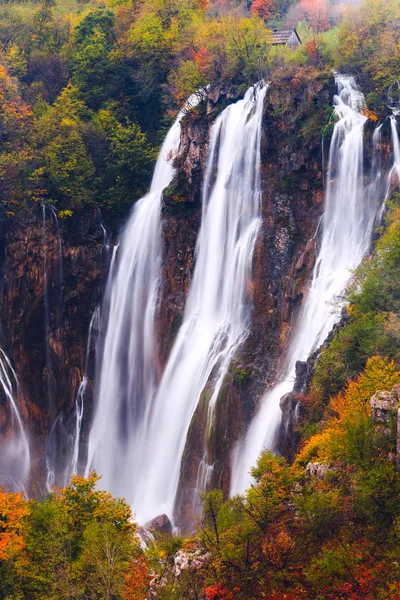 Καταρράκτες, Εθνικό Πάρκο Plitvice, Κροατία — Φωτογραφία Αρχείου