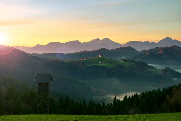 Sveti Tomaz church in Slovenia — Stock Photo, Image