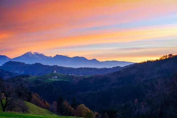 Slovenya kilisede Sveti Tomaz — Stok fotoğraf