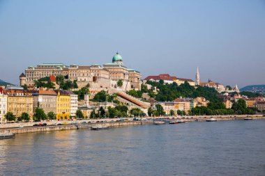 Summerday, Macaristan, Avrupa'nın Buda Castle Kraliyet Sarayı
