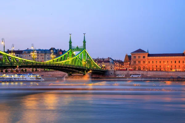 Le pont de la Liberté à Budapest, Hongrie — Photo