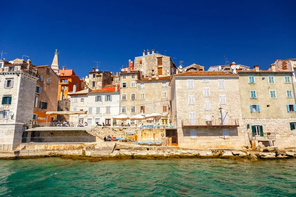 A cidade velha de Rovinj Ístria — Fotografia de Stock