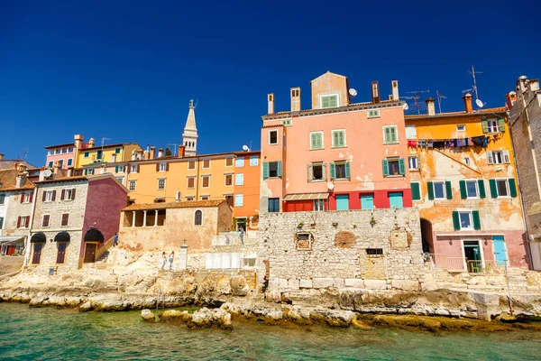 De oude stad van Rovinj Istrië — Stockfoto