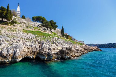 Eski köy Rovinj Istria Hırvatistan