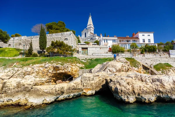 Eski köy Rovinj Istria Hırvatistan