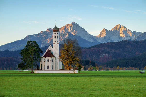 St. Koloman kerk in Beieren, Duitsland — Stockfoto